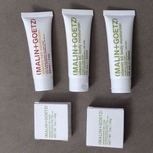 Malin & Goetz 5 piece Mixed Lot